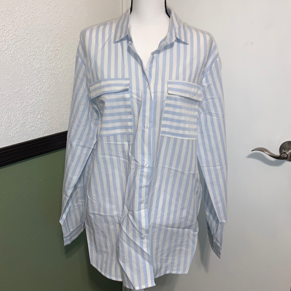 Happy Sailed Womens Button Down Shirts Long Sleeve Blouse
